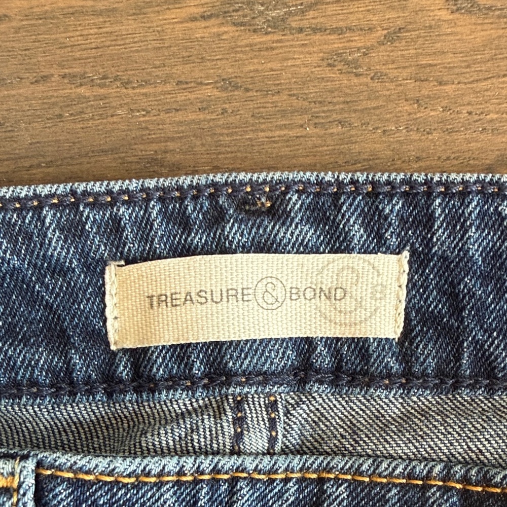 Treasure & Bond High Rise Wide Leg Jeans - Picture 2 of 4